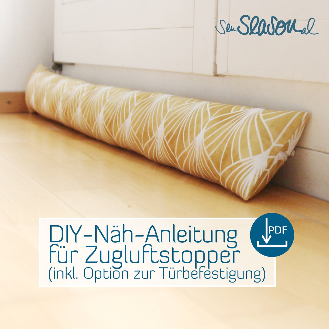 Do-It-Yourself Näh-Anleitung für Zugluft-Stopper für | Etsy