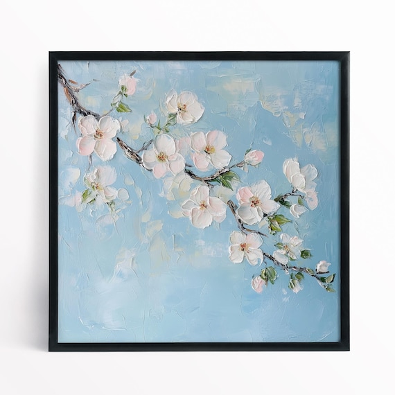 Apple Blossom Print - Fine Art Print on Watercolour Paper