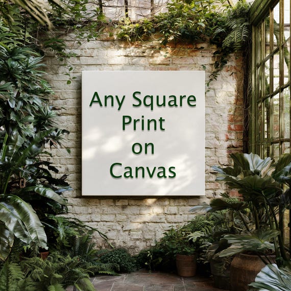 Any Square Print From Bodhi & Co. on Stretched Canvas, or Floating Framed Stretched Canvas