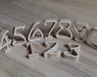 7.5cm Hout Nummers, Tabel Nummers