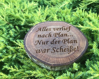 Personalisierte Holz Untersetzer Custom gravierte Eiche Herzstück Platz Karte Halter rustikale Hochzeit Gunsten Tisch Dekor Holz Scheibe 5. Jahrestagsgeschenk