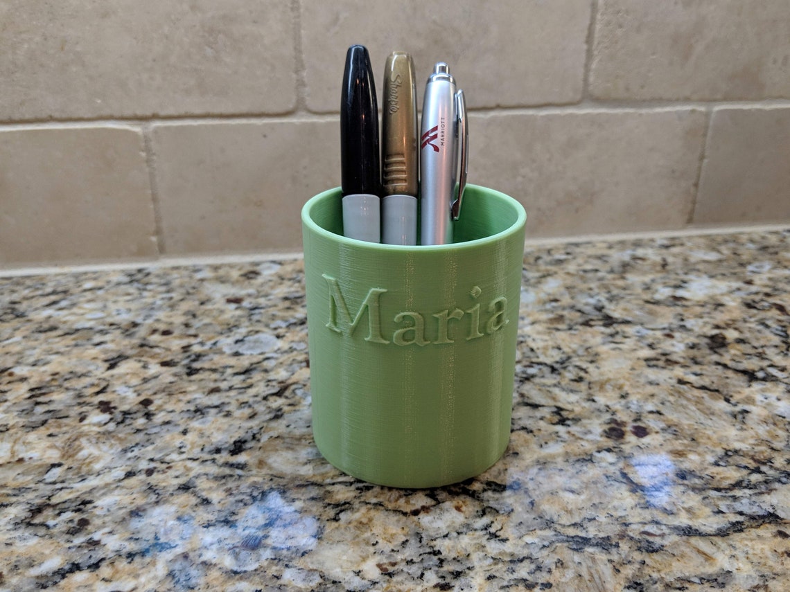 Personalized Pen Pot Pen Cup Pencil Cup Teacher pen cup Etsy