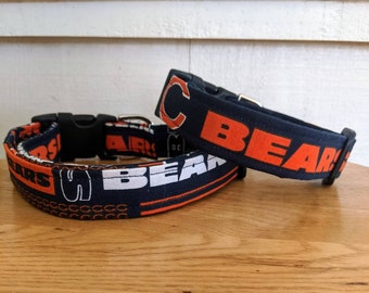 Chicago Bears Dog Collar
