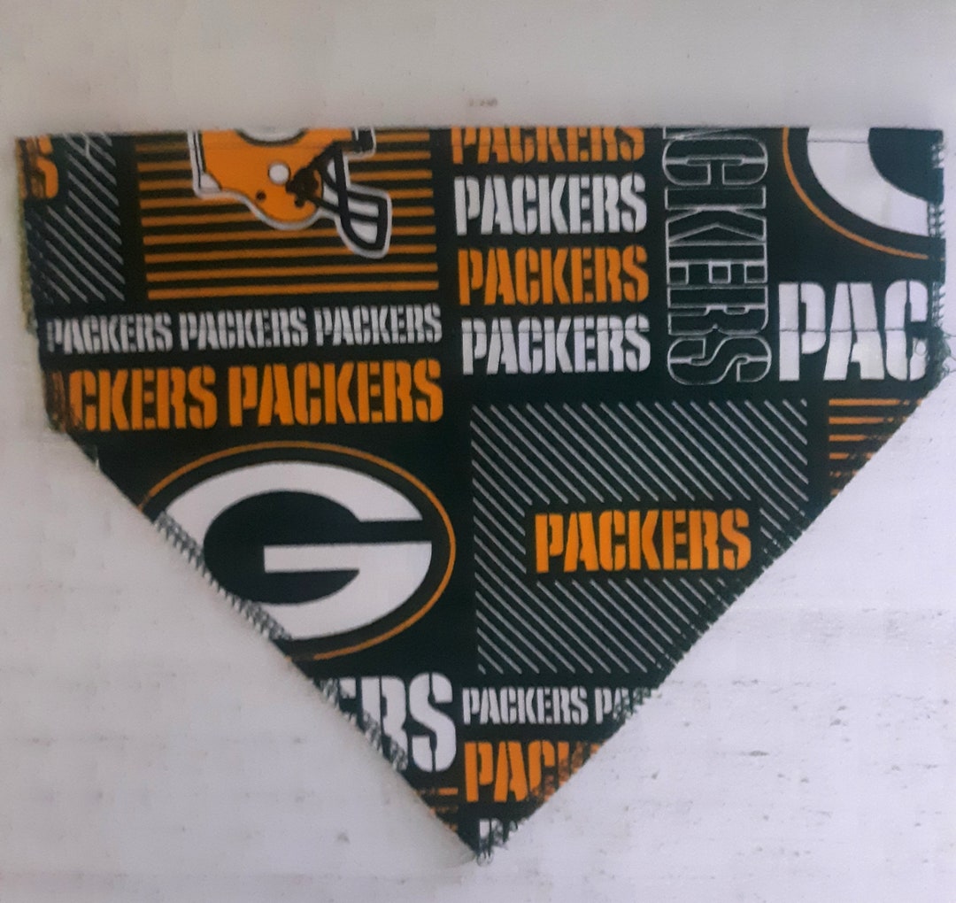Green Bay Packers Dog Bandana Etsy