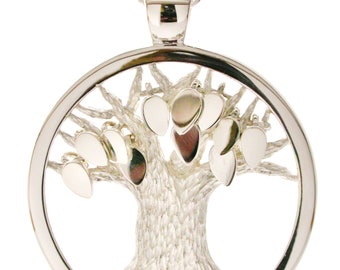 Sterling Silver 925 Tree Of Life Pendant