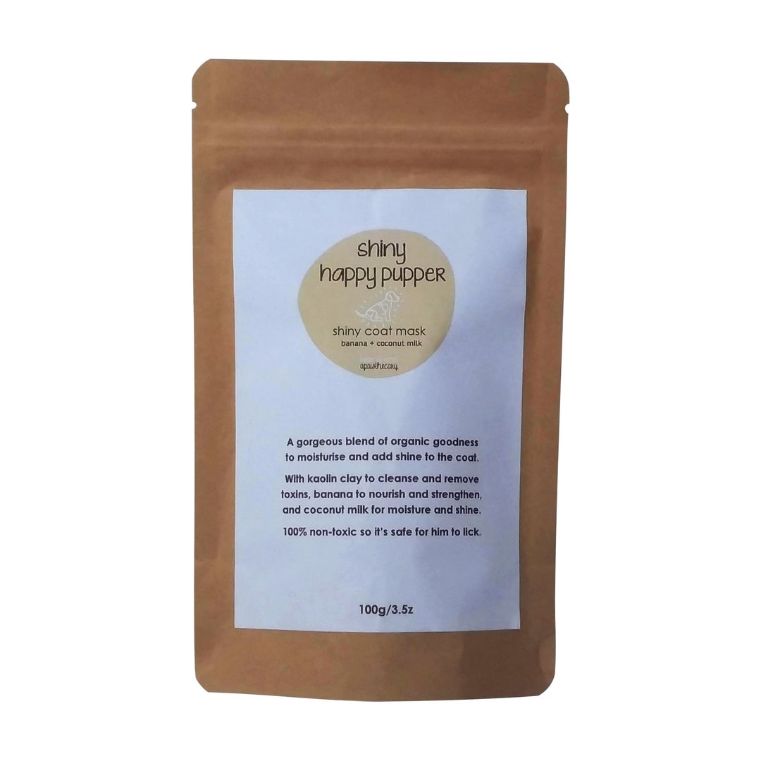 Shiny Coat Mask for Dogs, Conditioner Treatment, Dry Skin, Dull Coat