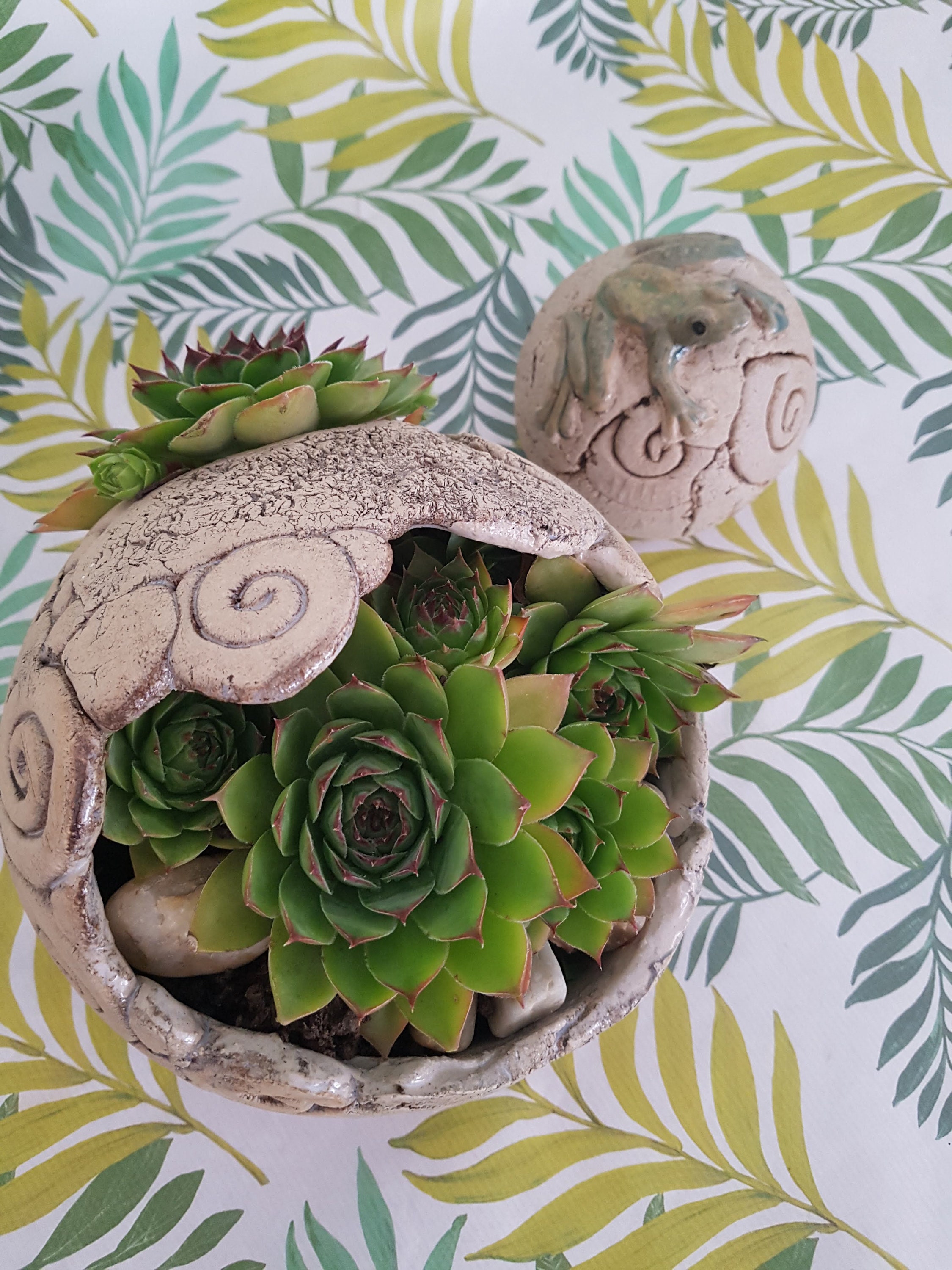 Ceramic ball, ball set, garden art,garden ball, ceramic sculpture