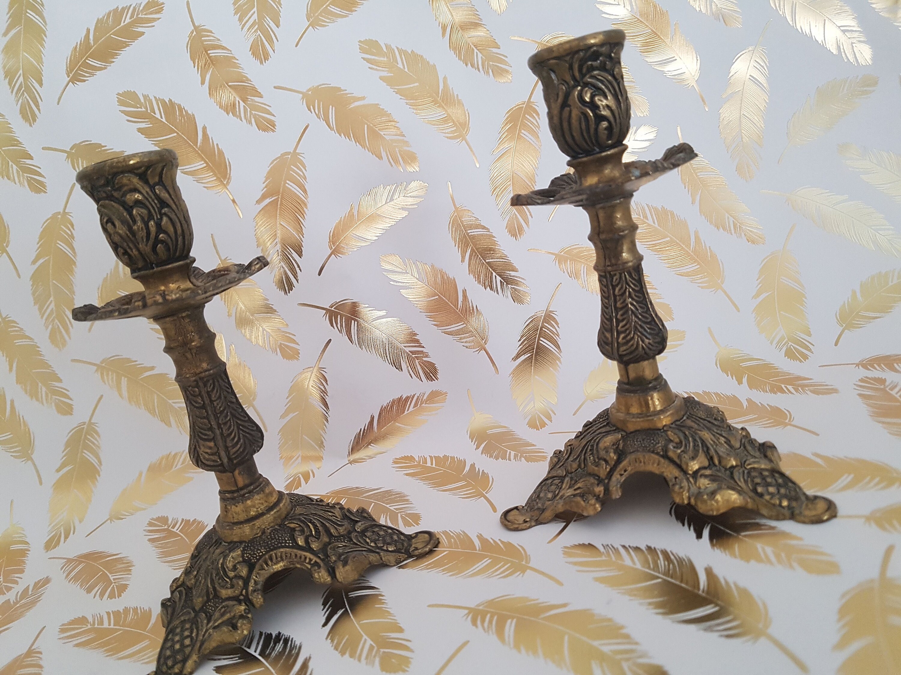 Brass Candlesticks Candlesticks Brass Candlesticks Antique