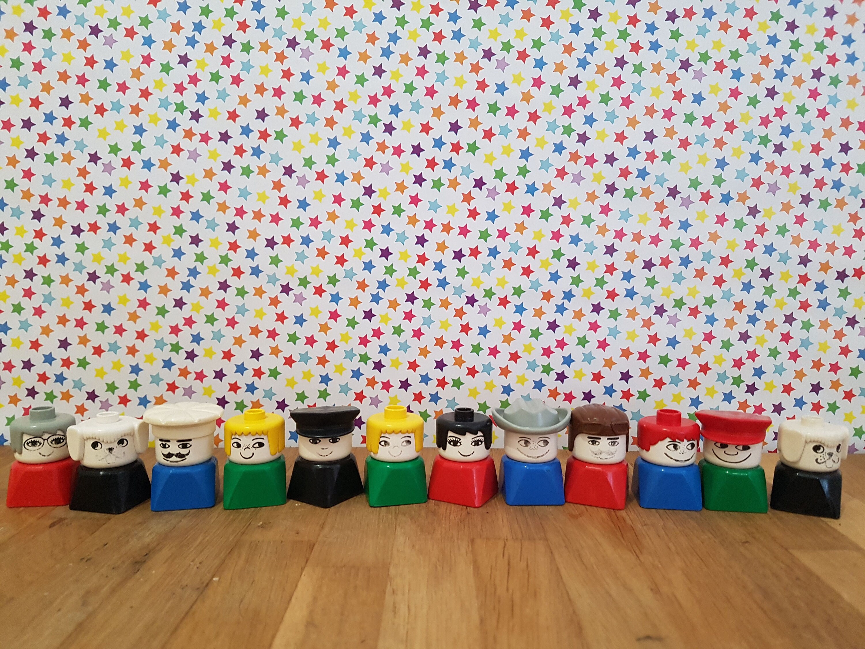 Duplo Lego Figurines Old Toys 70s Rarity Vintage Playmobil