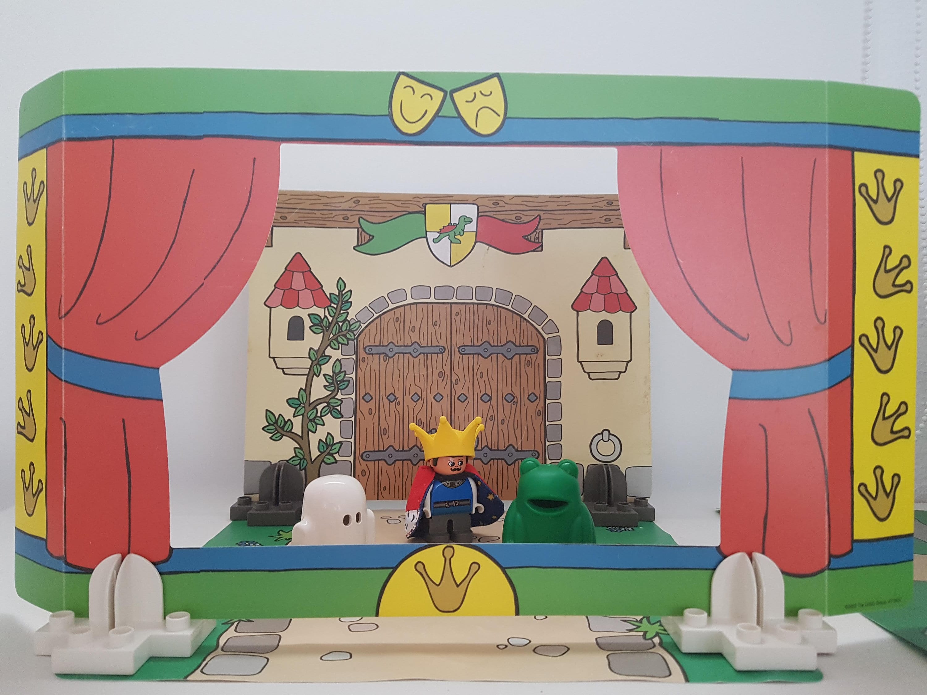 Old Toy Lego Theater 3615 Old Vintage King Frog Castle Spirit