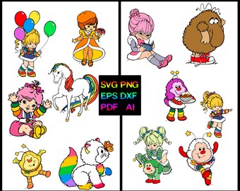 Download Rainbow brite | Etsy