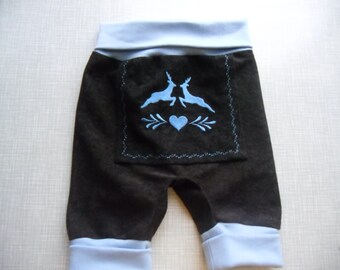 baby leather trousers