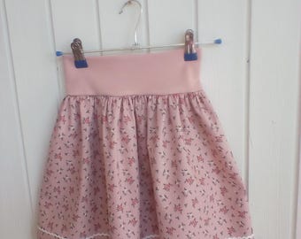 Trachtenrock---rosa----lachs