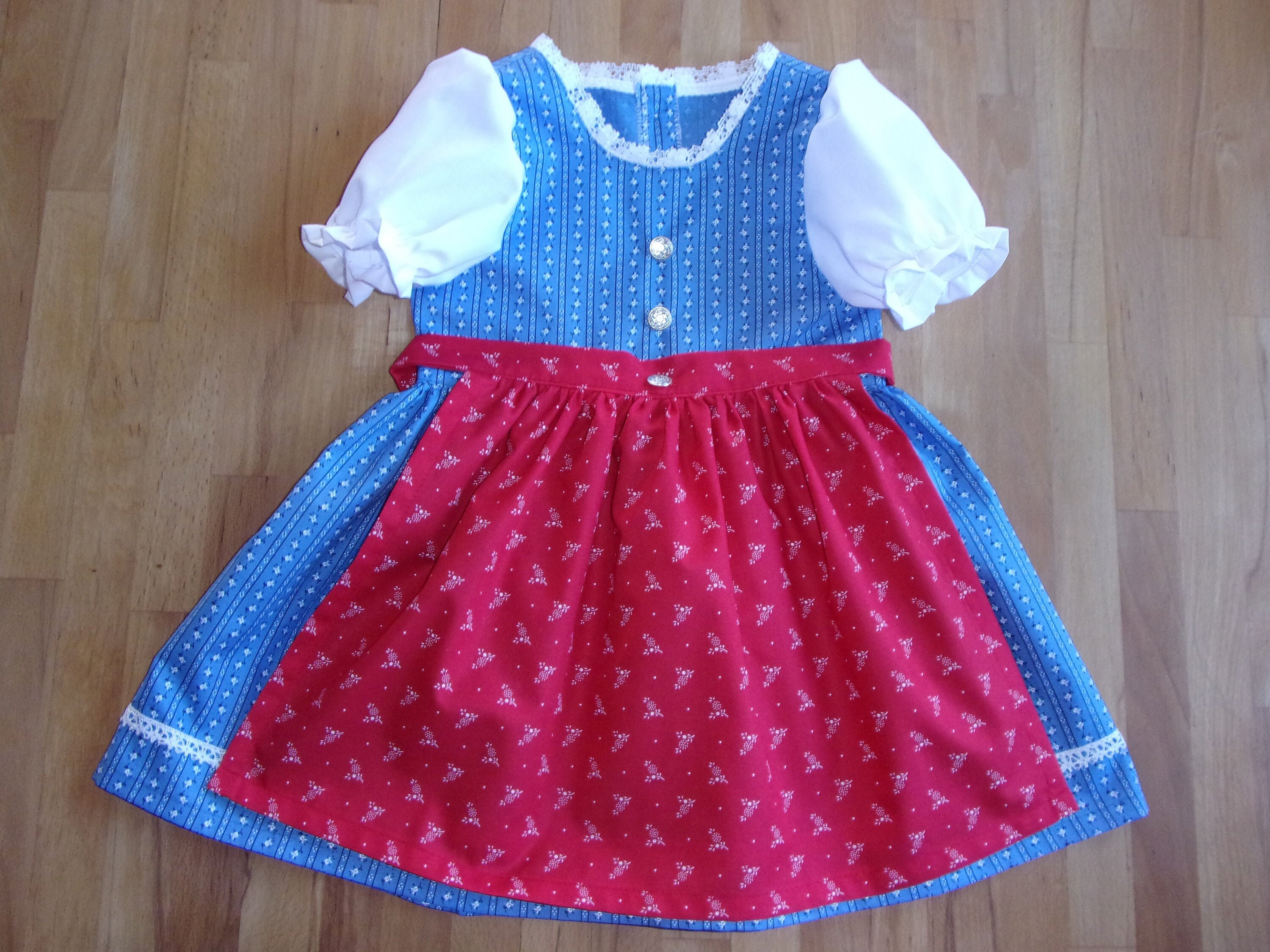 light blue dirndl