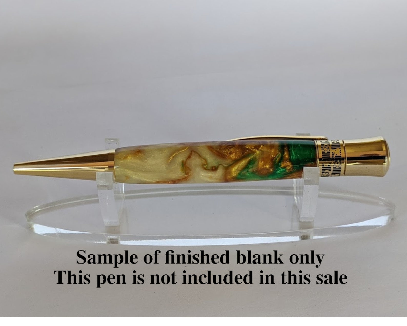 Three Acrylic Pen Blanks Free Shipping. Etsy