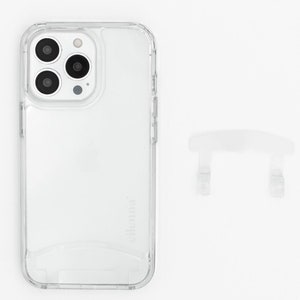 Étui pour téléphone portable avec adaptateur pour iPhone de couleur CLEAR Transparent par eilenna