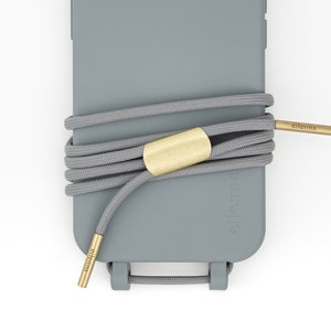 eilenna Removable mobile phone chain and protective cover in NOX with cord PEPPELSTONE