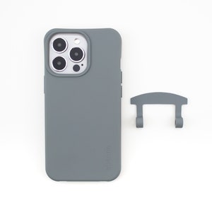 Handyhülle mit Adapter für iPhone Samsung in der Farbe NOX Blau von eilenna