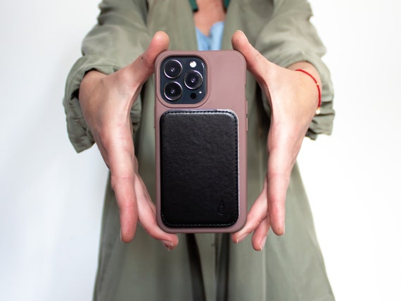 Porta carte magnetico per custodie per cellulari con MagSafe, portafoglio per carte per Apple Android di eilenna - Italia