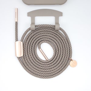 eilenna mobile phone chain for replacement and mobile phone case in CLAY with cord OAT image 3