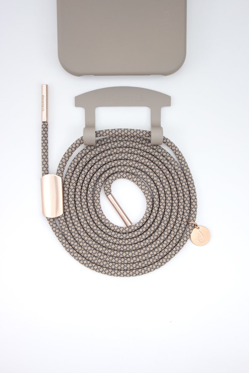 eilenna mobile phone chain for replacement and mobile phone case in CLAY with cord OAT image 3