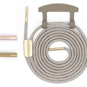 Mobile phone chain for replacing Smart Case, OAK clip with cord OAT, handmade by eilenna