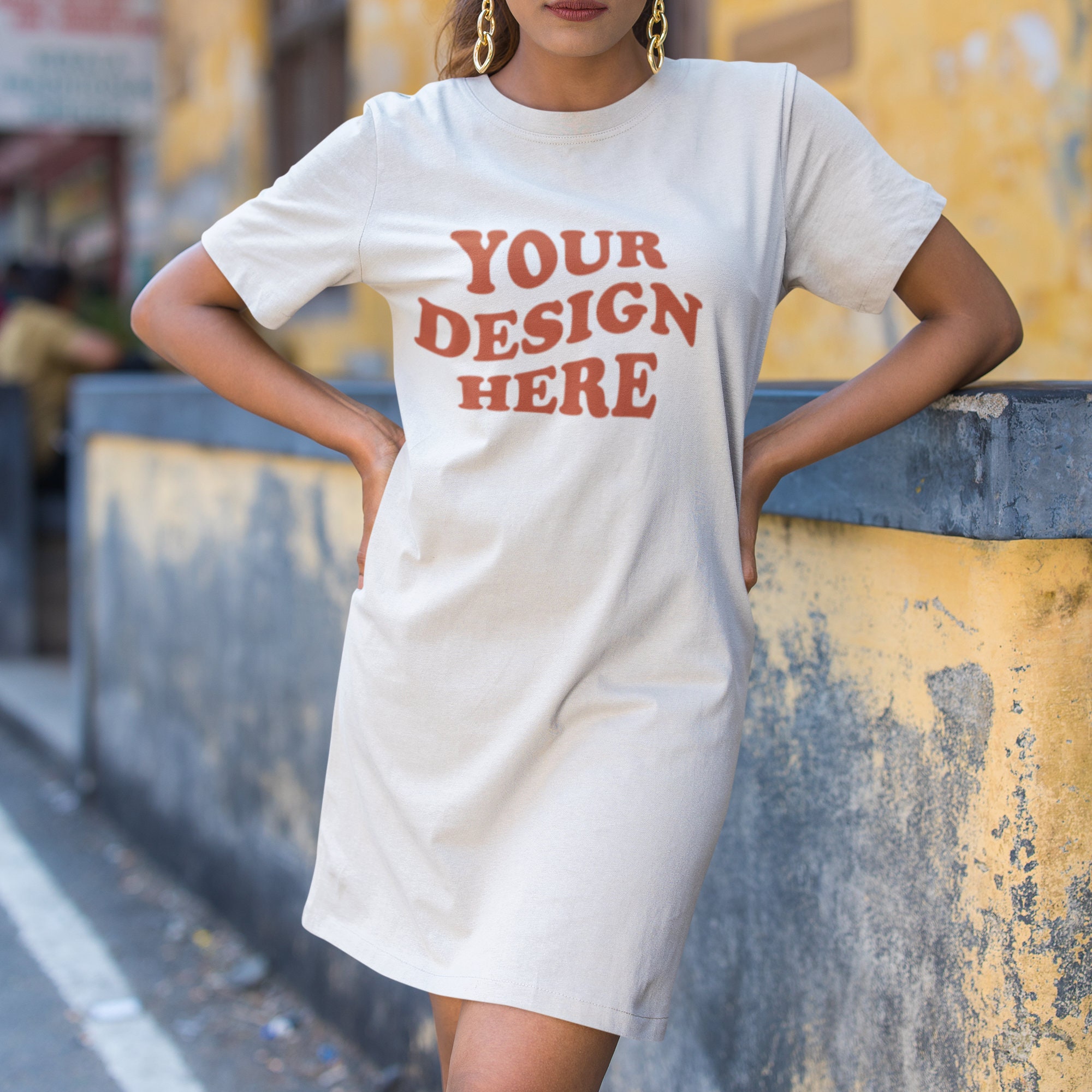 Custom Tshirt Dress Etsy UK