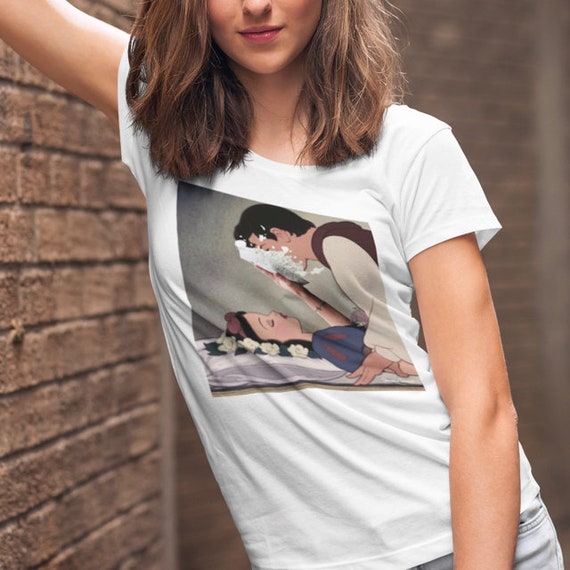 Snow White Pie Face Funny Parody T 