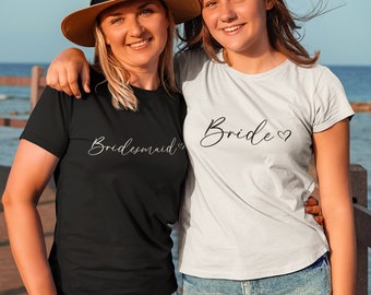 Hen Do / Bachelorette Party t-shirts - Tee's for the Bridal Party Shirts -Tops for Hen Party - Fast and Free Same Day Dispatch