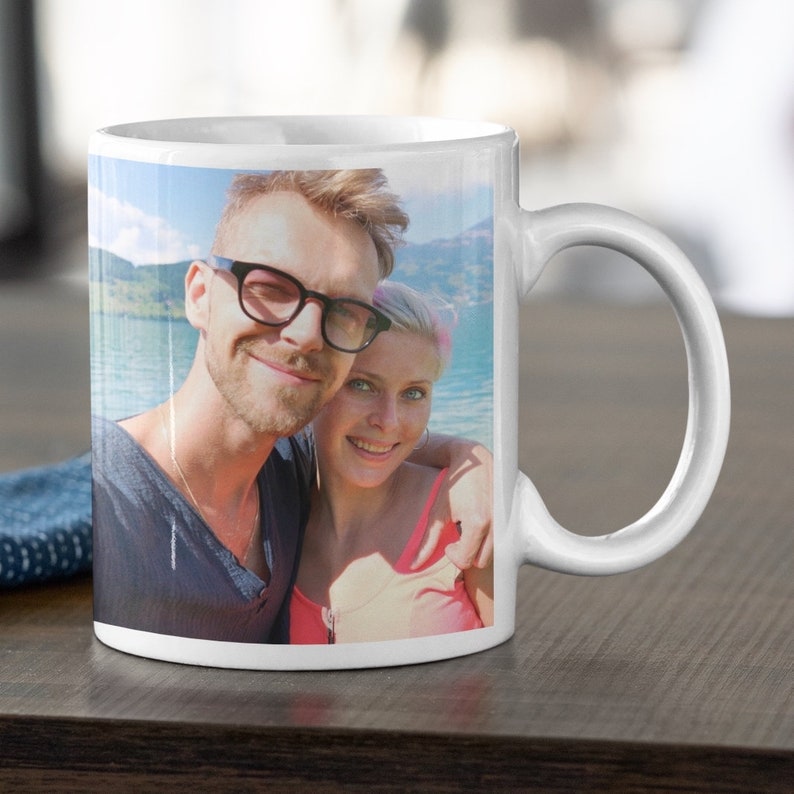 Tasse personnalisée tasse imprimée avec votre photo ou votre Etsy