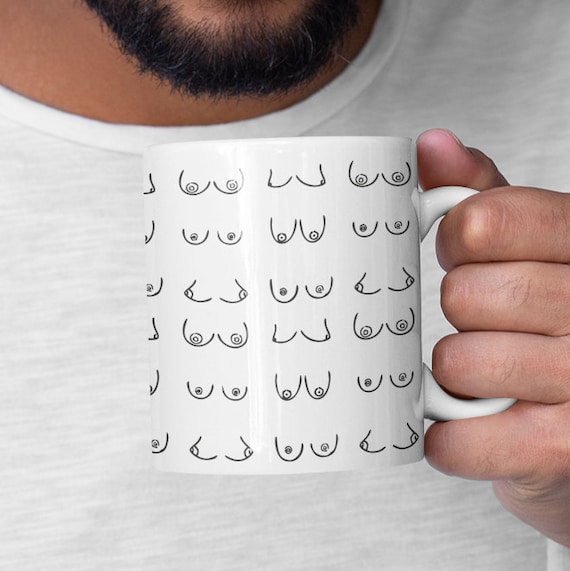 Boobie Mad Mug Boobie Lover Gift for Valentines Cup, Boyfriend, Girlfriend,  Rude, Funny, Birthdays, Christmas, Novelty, Same Day Dispatch 