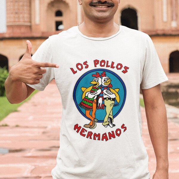 LOS POLLOS HERMANOS MENS T SHIRT TV SHOW SLOGAN CHICKEN GUS JESSE GIFT GENTS LOS POLLOS HERMANOS MENS T SHIRT TV SHOW SLOGAN CHICKEN GUS JESSE GIFT GENTS