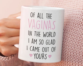 Funny Mother's Day Mug, Rude Mum Gift
