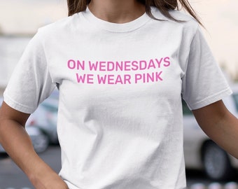 on wednesdays we wear pink moletom com capuz