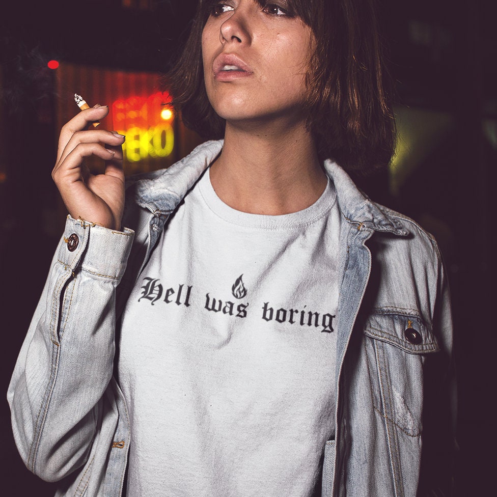 Boring T Shirt Digitally Printed 