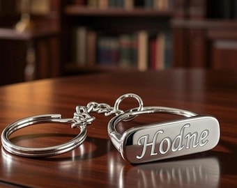 Personalised Horse Stirrup Keyring - Engraved With Your Custom Name - Horse Lovers Gift