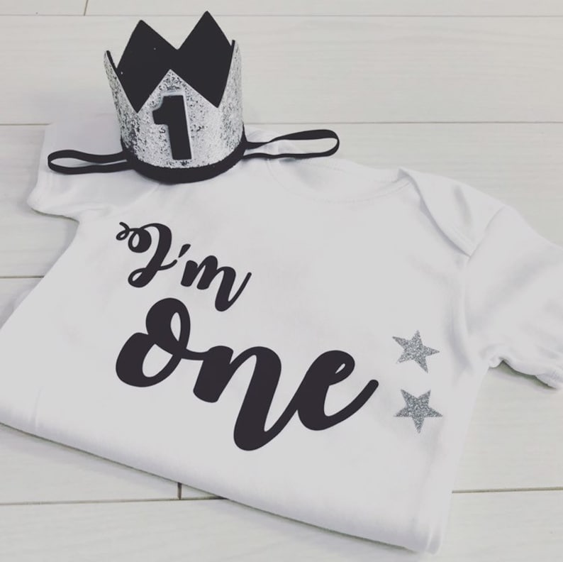 1st birthday vest girl