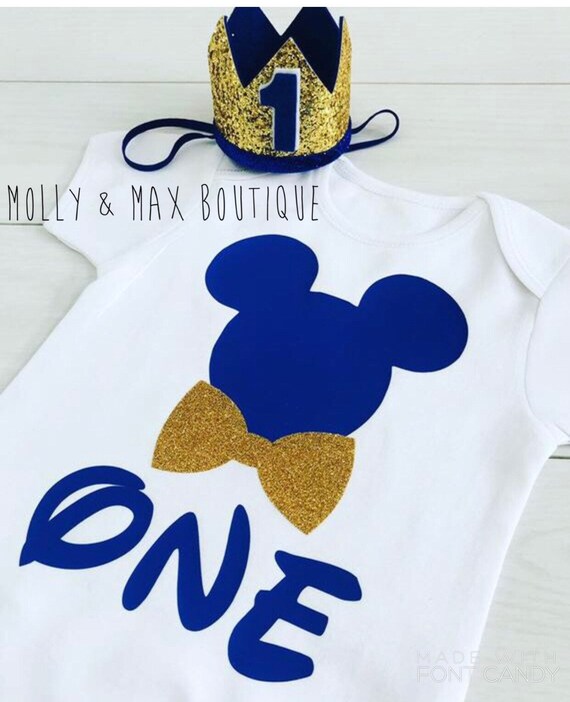 baby boy first birthday outfit mickey mouse