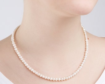 1 NATURAL FRESHWATER PEARL NECKLACE Adjustable 39-45cm UK HAND MADE & UK SELLER. 1 NATURAL FRESHWATER PEARL NECKLACE Adjustable 39-45cm UK HAND MADE & UK SELLER.