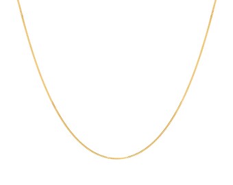 Thin 24k Gold Chain Necklace for Men or 