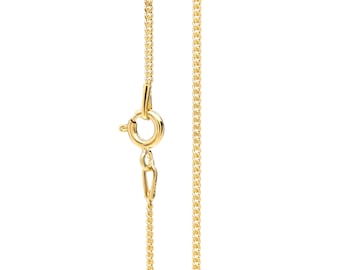 Thin 24k Gold Chain Necklace for Men or 