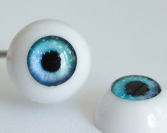 Puppenaugen BJD Realistische Acryl-Puppenaugen Ein Paar Größe 12 mm 14 mm 16 mm