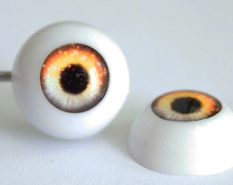 Puppenaugen BJD Realistische Acryl-Puppenaugen Ein Paar Größe 12 mm 14 mm 16 mm
