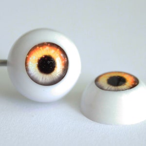 Puppenaugen BJD Realistische Acryl-Puppenaugen Ein Paar Größe 12 mm 14 mm 16 mm
