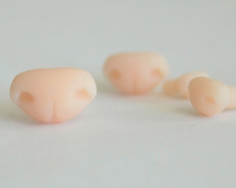 set of 4 different sizes plastic noses  for toy, animal noses, dog noses, needle felting noses, Nose Teddy Bear