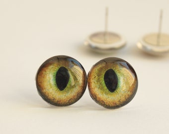 6 mm-16 mm Taxidermy glass eyes for cat Glass Eyes for toy Cabochons Glass eyes for animal toys Glass Eyes On Wire Pin Posts Needle Felting