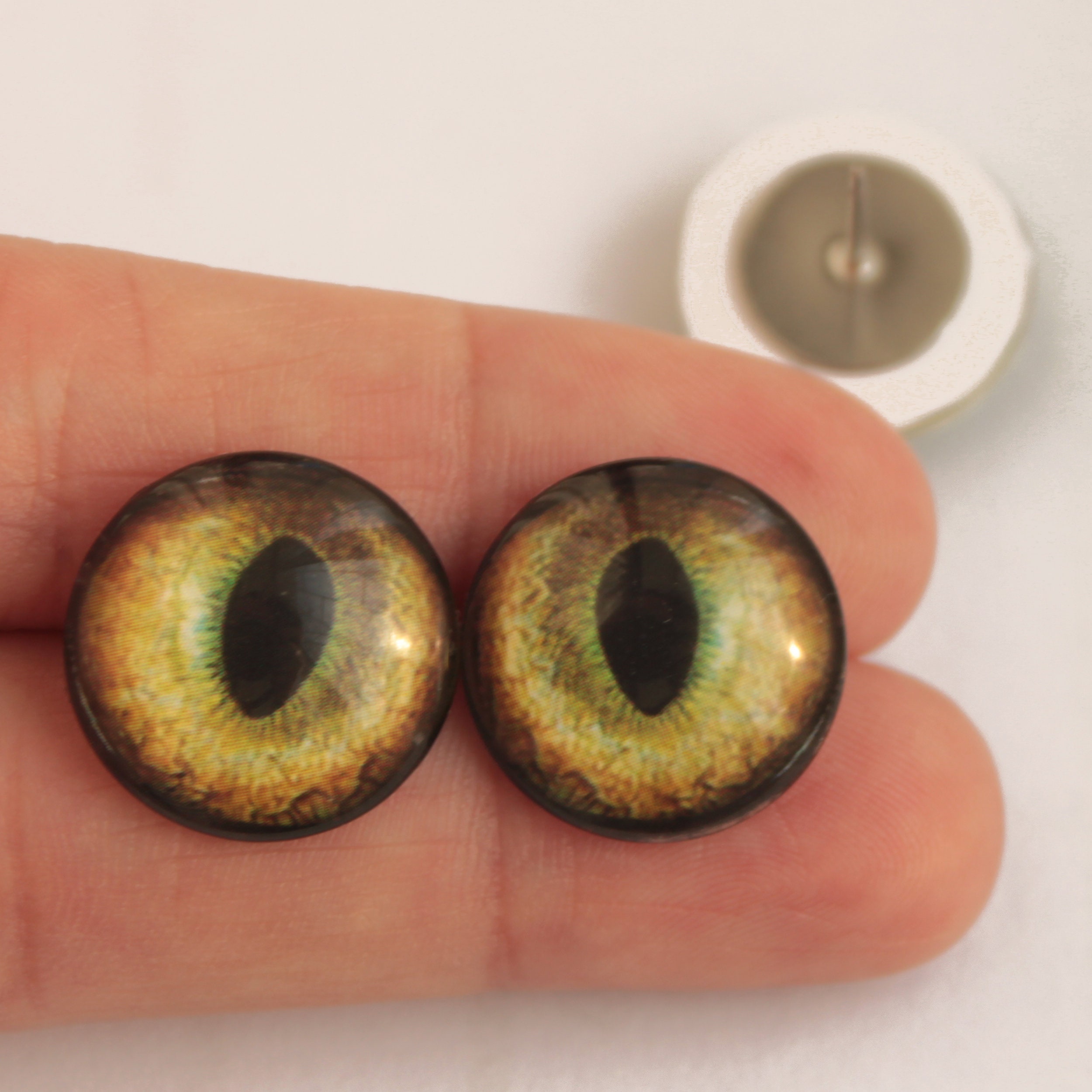 18 mm Taxidermy realistic glass eyes for cat Glass Eyes for Etsy