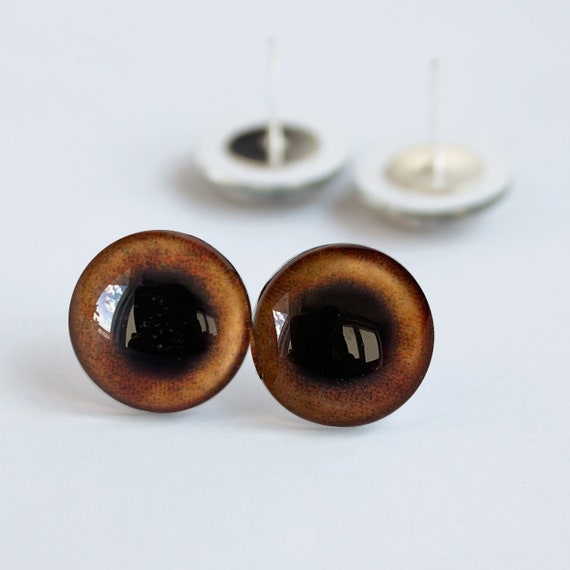 Brown Glass Eyes for Dog for Bears Taxidermy Glass Eyes for Etsy