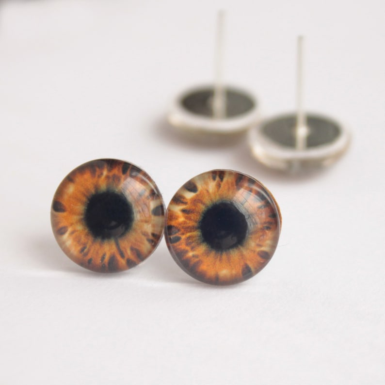 Brown Glass Eyes for Dog Taxidermy Glass Eyes for Toy Etsy