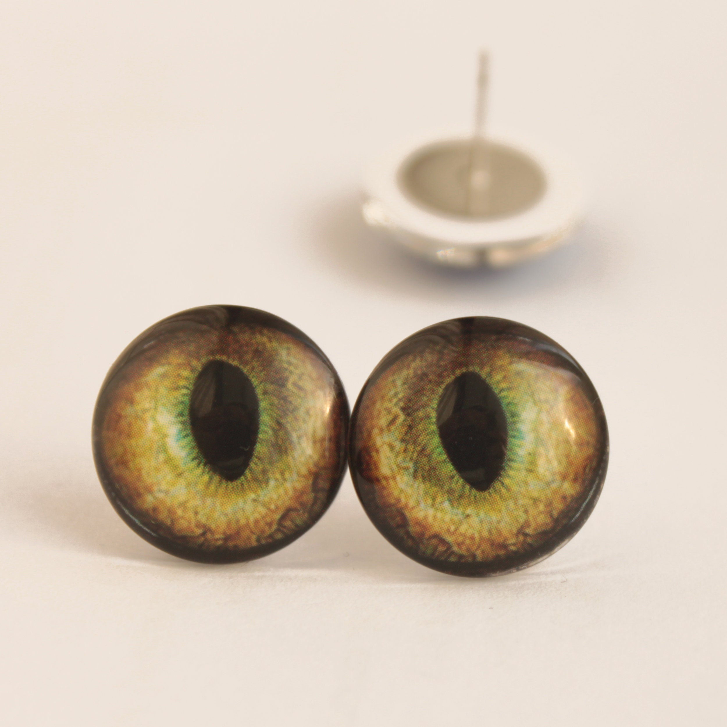  ZZBUY 100PCS 18MM Dragon Eyes for Crafts Realistic Cat
